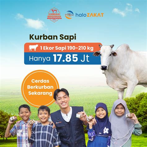 Cerdas Berqurban Halo Zakat Berani Berqurban Menebar Kebaikan