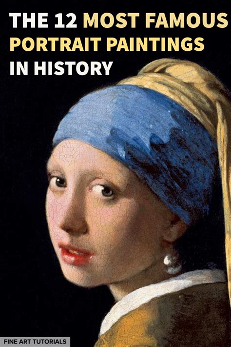 Iconic Portraits Throughout Art History