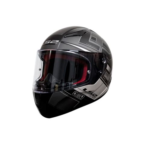 Casco Ls Ff Codex Negro Mate Gris Lucero Tu Tienda Online