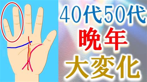 【手相 占い】40代50代晩年人生が大きく変わる人の手相＆開運法！水森太陽が教えます！ Youtube