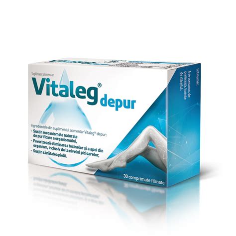 Vitaleg Depur 30 Comprimate Filmate Aflofarm Drmax Farmacie