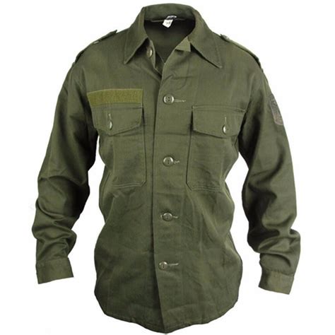 Austrian Army Long Sleeve Field Shirt From Hessen Surplus