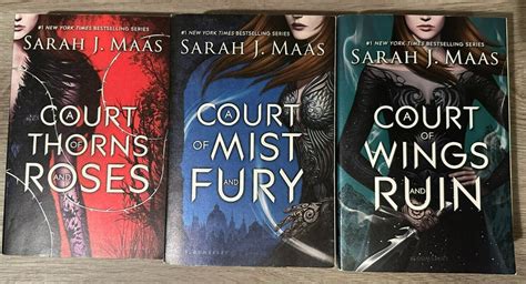 Original Set A Court Of Thorns And Roses Paperback Sarah J Maas Sjm Acotar Values Mavin