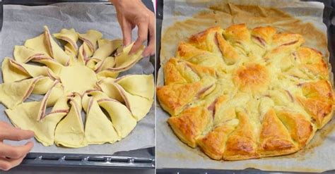 Puff Pastry Star The Recipe For A Tasty Appetizer To Share With Your