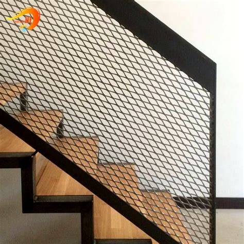 China Exterior Decorative Aluminum Diamond Pattern Expanded Metal Mesh