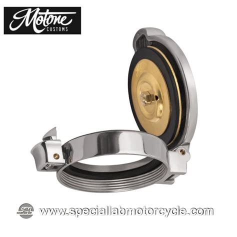 Kit Adattatore E Tappo Serbatoio Motone Custom Monza Alluminio