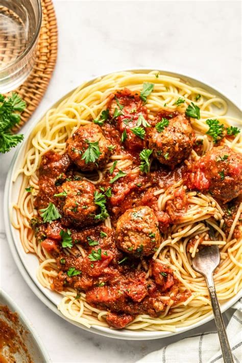 Slow Cooker Turkey Meatballs In Marinara The Whole Cook