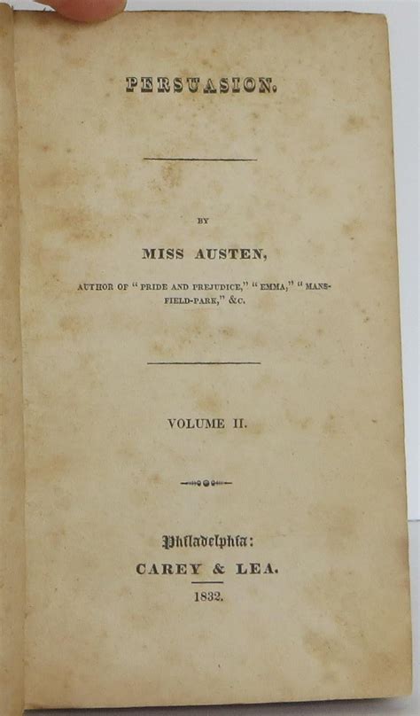 Persuasion | Jane Austen | 1st Edition