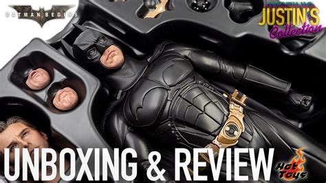 Hot Toys Batman Begins Unboxing And Review Youtube