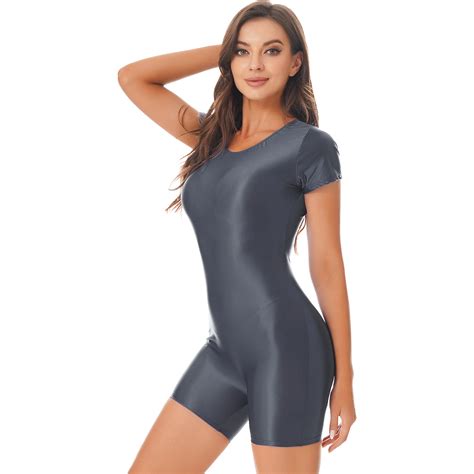 Women S Swimsuit 2022 New Glossy One Piece Swimwear Swimming Bathing