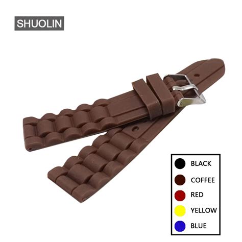 Montres bracelet haute qualité en caoutchouc Silicone bracelet de