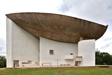 The Chapel Of Notre Dame Du Haut In Ronchamp Completed In 1954 Le