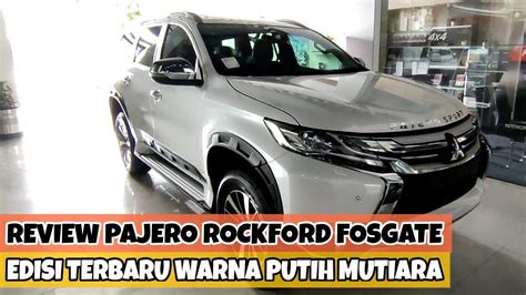 Review Mitsubishi Pajero Sport Edisi Rockford Fosgate Terbaru Warna