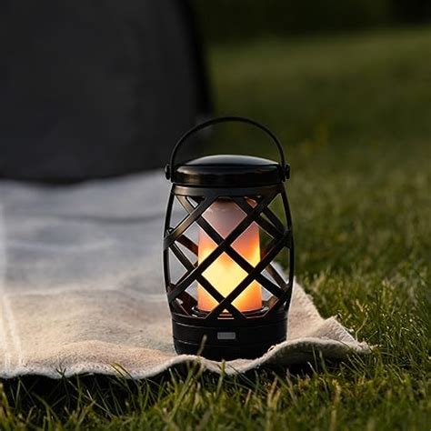 Auraglow Battery Operated Flickering Flame Outdoor Garden Hanging Gazebo Light Led Camping