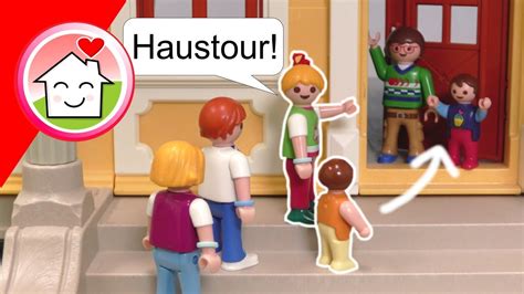 Playmobil Familie Hauser Gelbe Villa Haustour Wie Wohnen Hilda Und