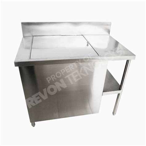 Jual Ice Bin Stainless Ice Box Stainless Tempat Penyimpanan Es Batu