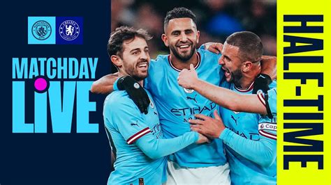 Matchday Live City Dominant In First Half Display Man City V