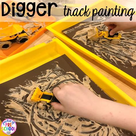 Construction Themed Centers And Activities For Little Learners Pocket