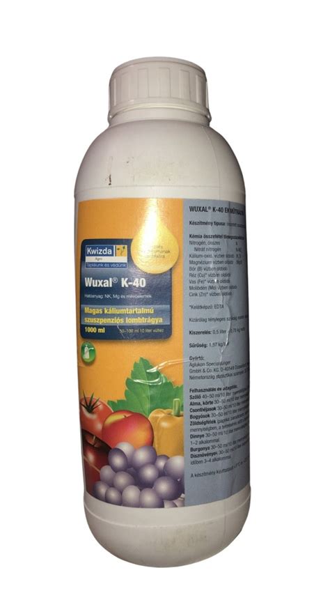 Wuxal kálium K 40 1 liter agrokomplex2000 hu