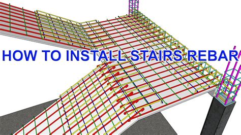 Top 50 bản vẽ bố trí thép cầu thang 3 vế đẹp nhất