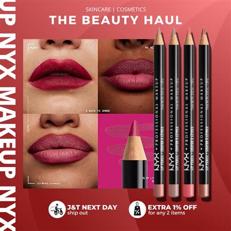 Nyx Professional Makeup Slim Lip Pencil Long Lasting Creamy Lip Liner