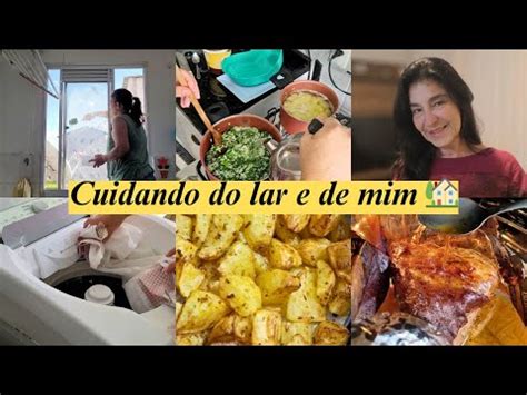 Vlog Limpando A Janela Da Cozinha Batata Corada Na Air Fryer Almo O