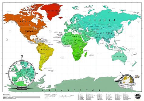 Carte Du Monde Avec Zoom Info ≡ Voyage Carte Plan