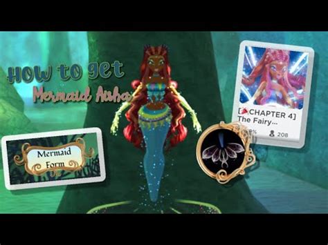 How To Get Mermaid Aisha Roblox Fairy Guardians Youtube