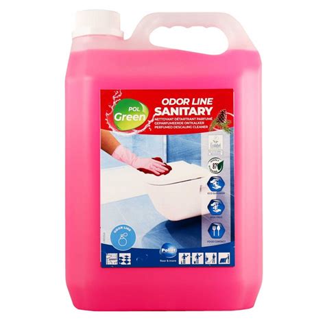 Polgreen Odor Line Sanitary Nettoyant Sanitaires Ecolabel Bidon L