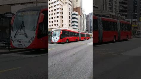 Marcopolo Viale Biarticulado Em Curitiba Busologia Busspotting