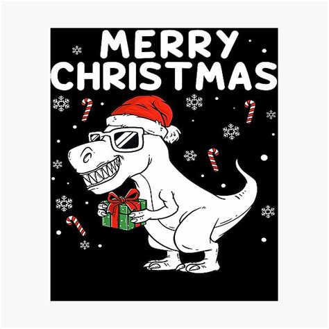 L Mina Fotogr Fica Ni Os Feliz Navidad T Rex Dinosaurio Ni Os