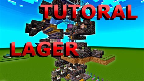 TUTORIAL ZUM BESTEN LAGER In Minecraft Bedrock YouTube