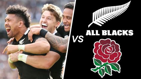 ALL BLACKS Vs ENGLAND Lineups November Internationals 2022 YouTube