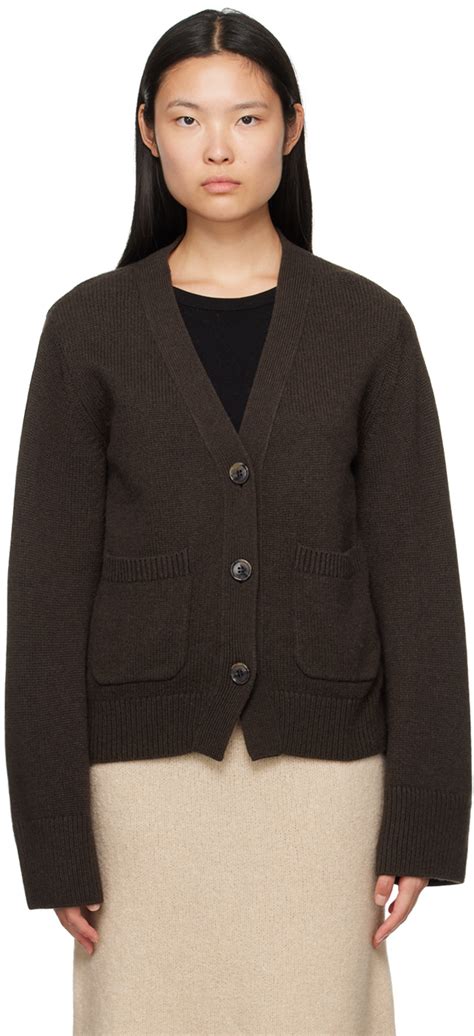 SSENSE Exclusive Brown The Danni Cardigan By LISA YANG On Sale