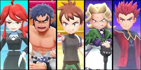 Elite 4 Pokemon Elite Four Characters Giant Bomb They Will Be The