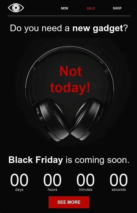 31 Black Friday Email Templates 📭 | Free Black Friday HTML Email ...