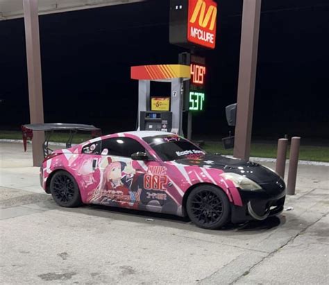 Darling in the Franxx Rocket Bunny 350Z drift car : r/Itasha