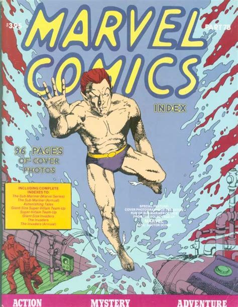 Marvel Comics Index 7B Heroes From Tales To Astonish Book 2 Sub