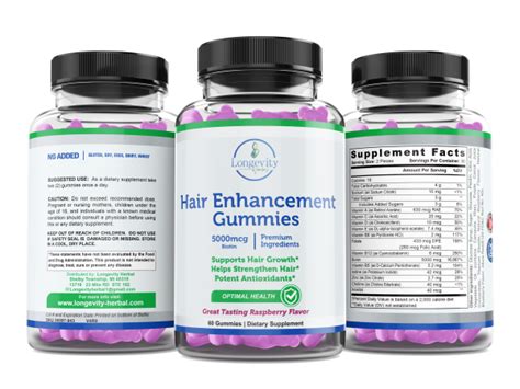 Hair Enhancement Gummies – Longevity Herbal