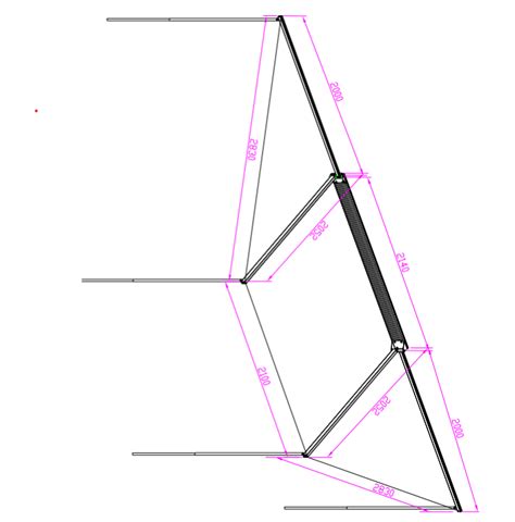 180 Degree Awning Wall Kit 30 Second Wing Awning