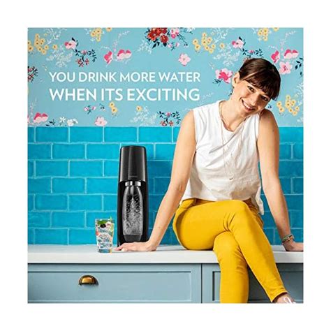 Sodastream Fizzi Sparkling Water Maker Bundle Black The Home