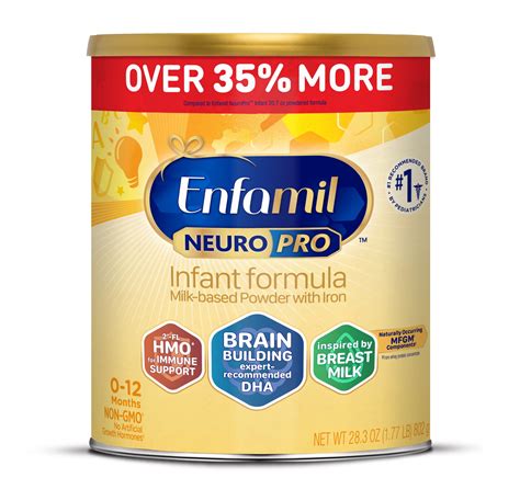 Enfamil NeuroPro Baby Formula Brain And Immune Support With DHA Iron