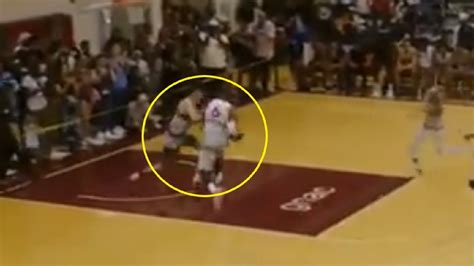 Was Chet Holmgren Injured Trying To Defend Lebron James In Pro Am Game