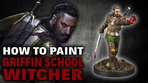 How To Paint Griffin School Witcher The Witcher Old World Boardgame