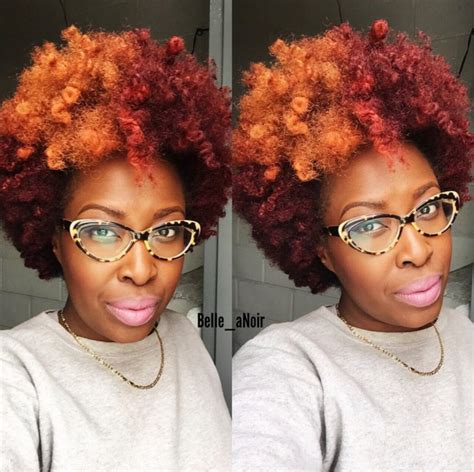 Natural Hair Color Inspo: The Red + Blonde Combo – toia barry