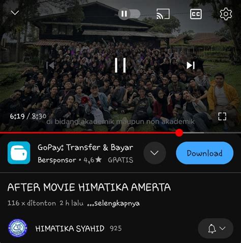 After Movie Himatika Fst Uin Jakarta