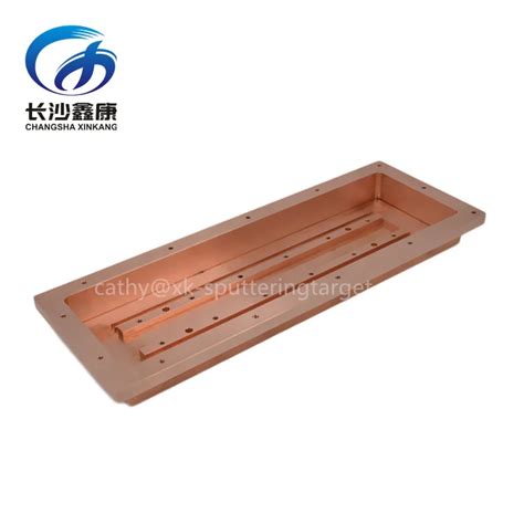 Copper Sputtering Target Metal Copper Plate Sheet Disc Cu Crucible For