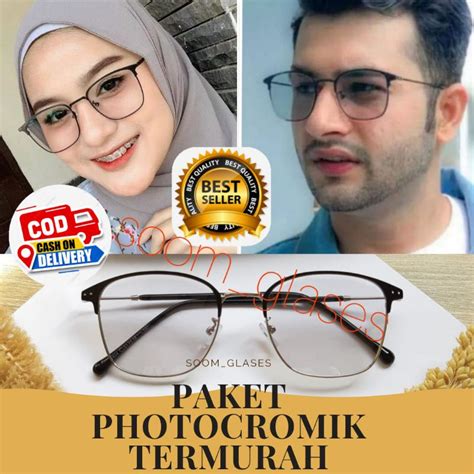 Jual Kacamata Photocromik Minus Kacamata Pria Wanita Shopee Indonesia