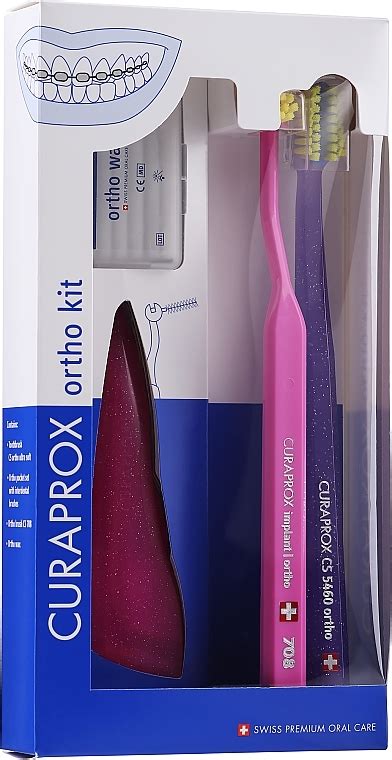 Curaprox Ortho Kit Brush Pcs Brushes Pcs Orthod Brush