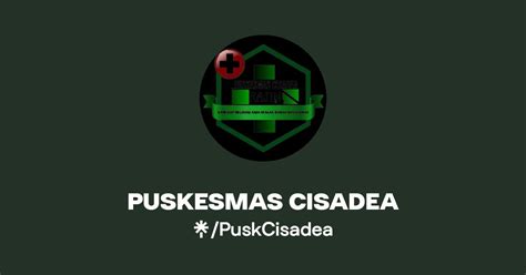 Puskesmas Cisadea Twitter Instagram Facebook Linktree